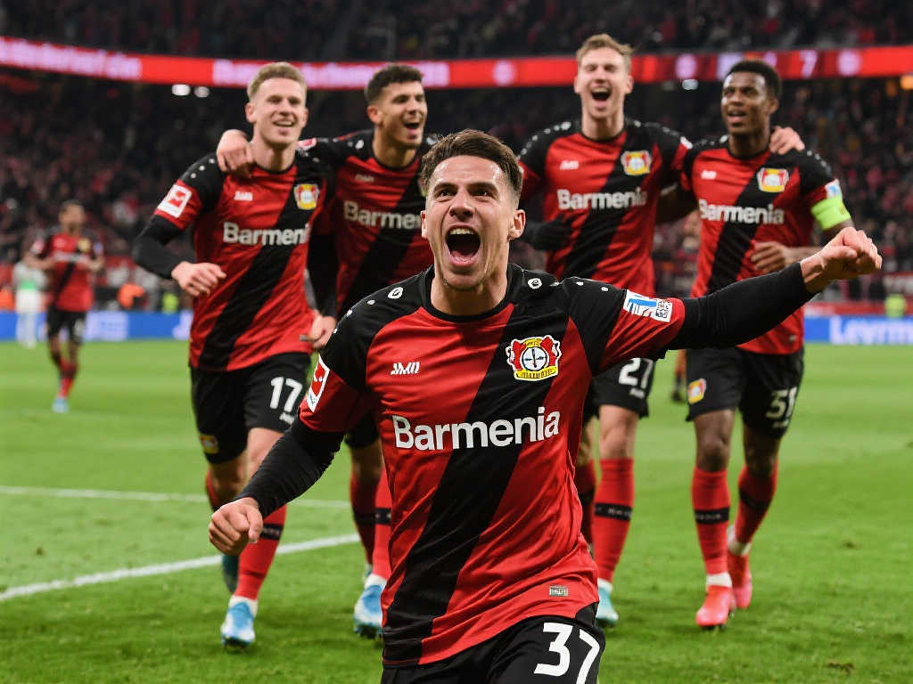 震撼表现!勒沃库森27场不败逼近拜仁纪录,仅差5场! 震撼表现!勒沃库森27场不败逼近拜仁纪录,仅差5场!